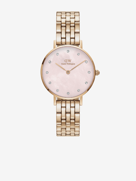 Daniel Wellington Dámské hodinky v růžovozlaté barvě Daniel Wellington Petite Lumine