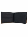 Meatfly Meatfly kožená peněženka Eddie Premium Black/Oak | Černá | Velikost