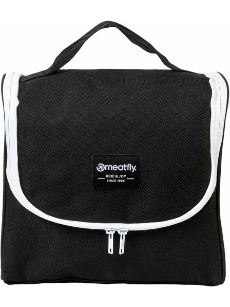 Meatfly Meatfly toaletní taška Specter Black | Černá | Objem 6 L