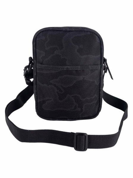Meatfly Meatfly pánská kabelka Hardy Morph Black | Černá | Objem 1,5 L