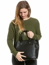 Meatfly Meatfly kabelka Alma Black | Černá | Objem 13 L