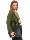 Meatfly Meatfly kabelka Alma Black | Černá | Objem 13 L
