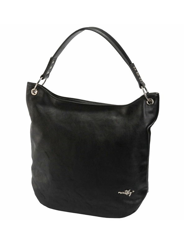Meatfly Meatfly dámská kabelka Emmy Black | Černá | Objem 14 L