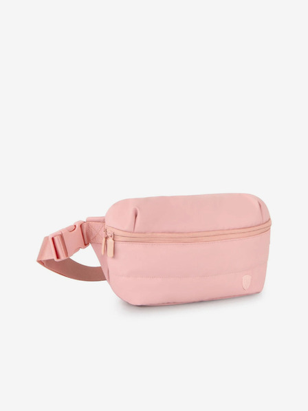 Heys Růžová dámská ledvinka Heys Puffer Waist Bag Rose