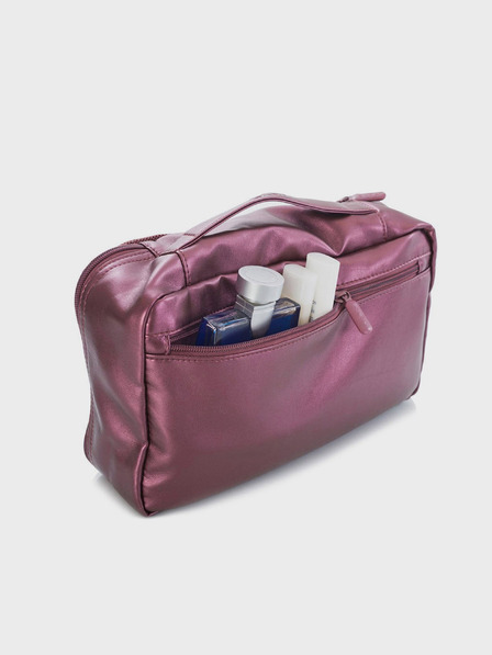Heys Sada pěti cestovních taštiček v tmavě růžové barvě Heys Metallic Packing Cube 5pc