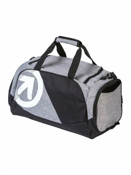 Meatfly Meatfly cestovní taška Rocky Black/Grey | Černá | Objem 30 L