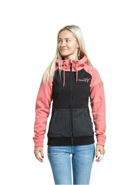 Meatfly Meatfly dámská technická mikina Alisha Coral / Black