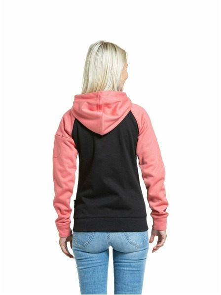 Meatfly Meatfly dámská technická mikina Alisha Coral / Black