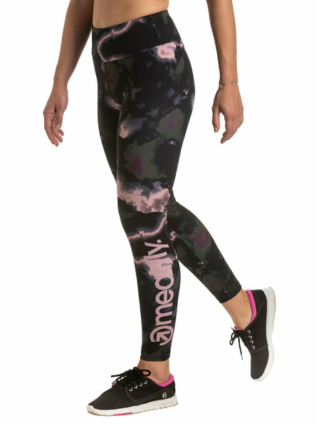 Meatfly Meatfly dámské legíny Arabel Storm Camo Pink | Černá | Velikost