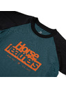 Horsefeathers Dětský bike dres Spike petrolejová HORSEFEATHERS