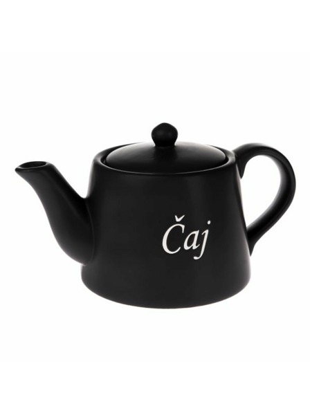 Casa de Engel Keramická konvička "ČAJ", 1000 ml, 0/16