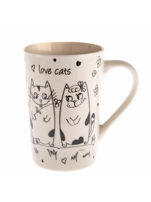 Casa de Engel Porcelánový hrnek, 490ml, 12/36