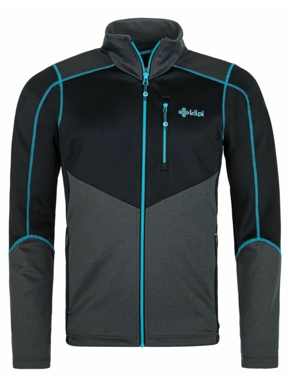 Kilpi Pánská funkční mikina Kilpi TEAM FLEECE-M Černá