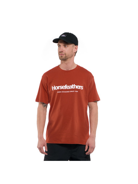 Horsefeathers Triko Quarter - ginger HORSEFEATHERS