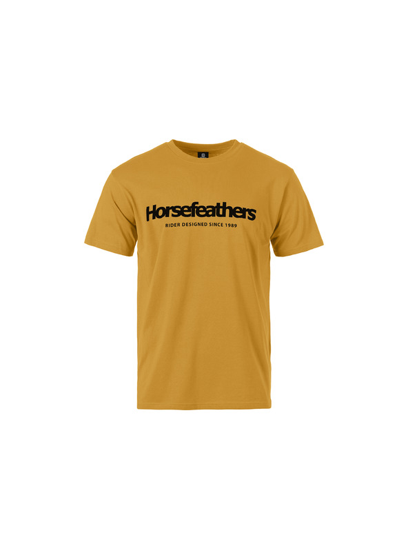 Horsefeathers Triko Quarter žluté HORSEFEATHERS