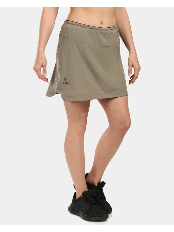 Kilpi Kilpi NINA-W praktická outdoorová sukně pro aktivní ženy Khaki