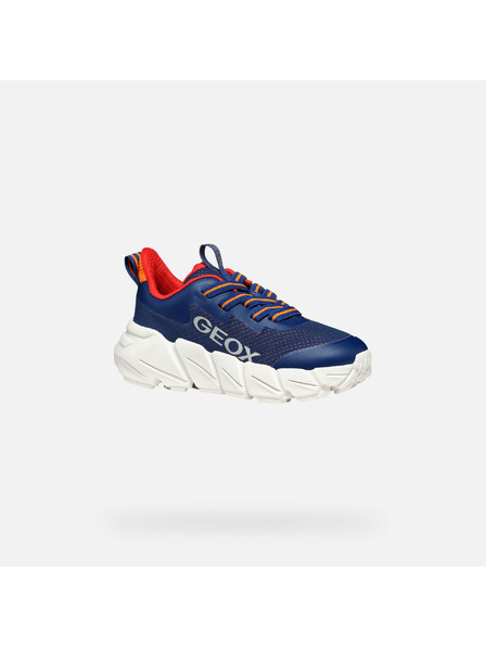 Geox Tmavě modré chlapecké tenisky Geox Flexyper Fast