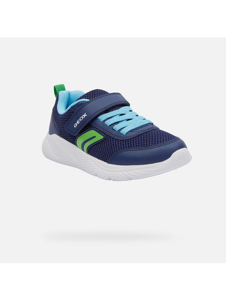 Geox Tmavě modré chlapecké tenisky Geox Sprintye
