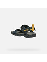 Geox Tmavě modré pánské sandály Geox Terreno + Grip