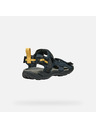 Geox Tmavě modré pánské sandály Geox Terreno + Grip