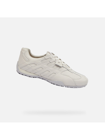 Geox Bílé pánské tenisky Geox Snake Original