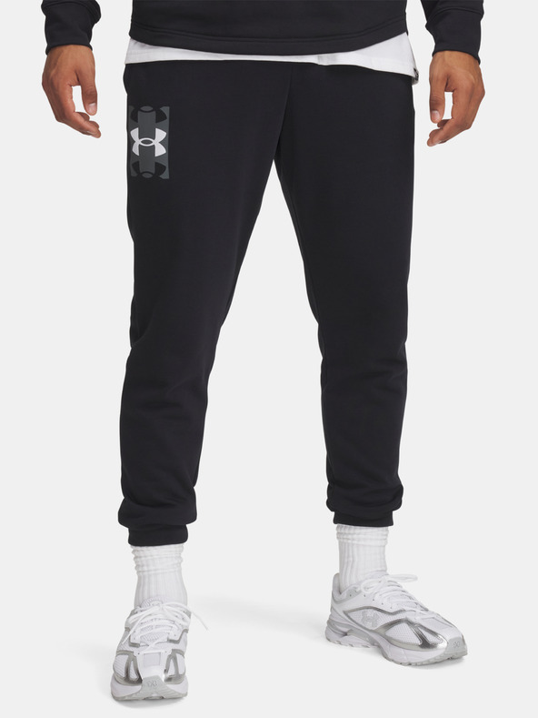 Under Armour Pánské tepláky Under Armour UA Rival Terry Logo Jogger