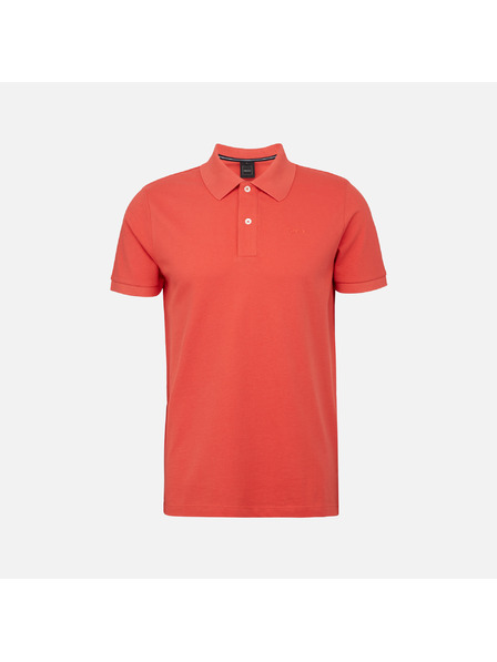 Geox Červené pánské polotričko Geox Polo