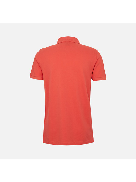 Geox Červené pánské polotričko Geox Polo