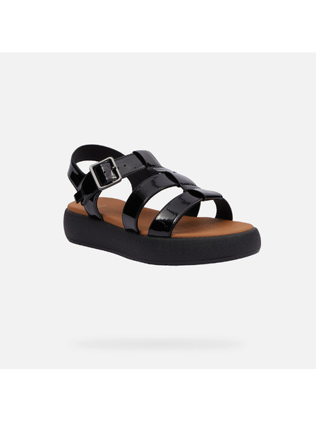 Geox Černé dámské sandály Geox Camalei