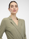 Orsay Khaki dámské midi šaty ORSAY