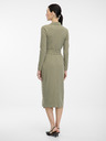 Orsay Khaki dámské midi šaty ORSAY