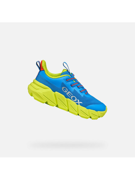 Geox Modré chlapecké tenisky Geox Flexyper Fast