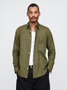 GAP Lněná košile Classic Shirt GAP