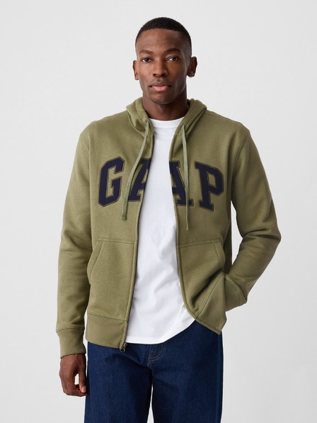 GAP Mikina na zip Logo
