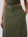 GAP Midi sukně s kapsami Utility Cargo GAP