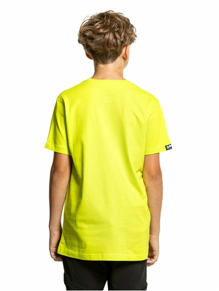 Meatfly Meatfly dětské tričko Bart Safety Yellow | Žlutá | Velikost 134 | 100% bavlna