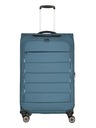 Travelite Sada cestovních kufrů Travelite Skaii 4w S,M,L - modrá