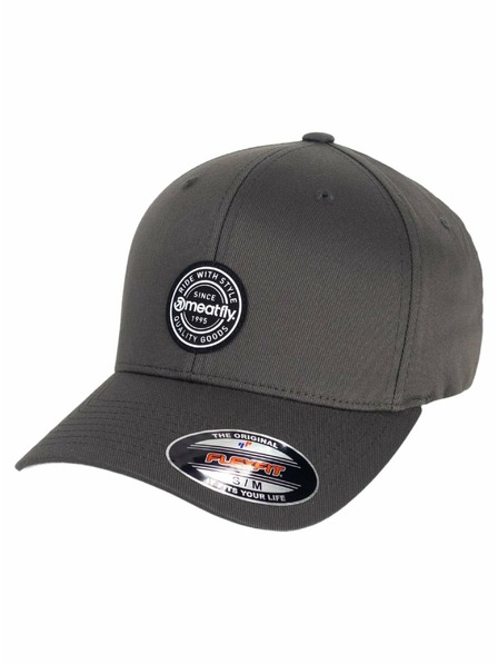 Meatfly Meatfly kšiltovka Raptor Flexfit White Round/Dark Grey | Bílá | Velikost