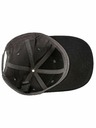 Meatfly Meatfly kšiltovka Wayne Flexfit Grey / Black Basic Logo | Černá | Velikost