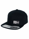 Meatfly Meatfly kšiltovka Gruman Premium Snapback Brand Black | Černá | Velikost