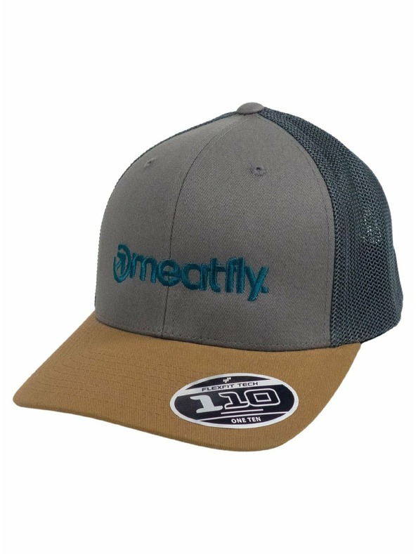 Meatfly Meatfly kšiltovka MF Logo Trucker Earth | Šedá | Velikost