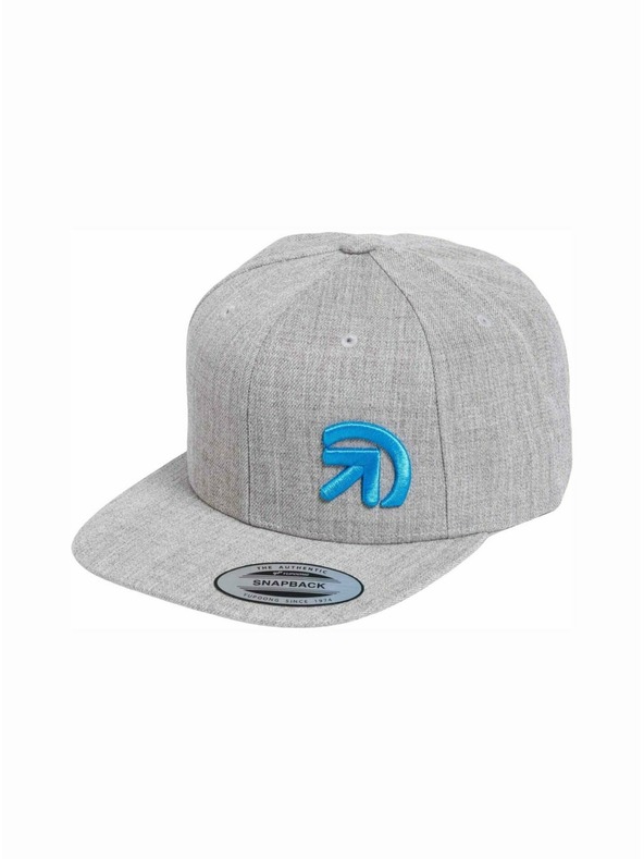 Meatfly Meatfly kšiltovka Finester Snapback Grey Heather | Šedá | Velikost