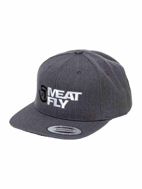 Meatfly Meatfly kšiltovka Ness Snapback Dark Grey | Šedá | Velikost