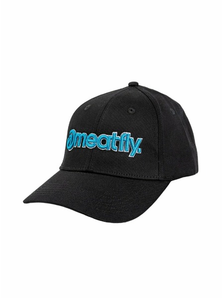Meatfly Meatfly kšiltovka Brand Flexfit Blue / Black | Modrá | Velikost