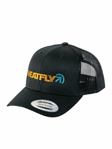 Meatfly Meatfly kšiltovka Rodie Trucker Wood / Black | Černá | Velikost