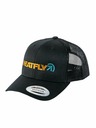 Meatfly Meatfly kšiltovka Rodie Trucker Wood / Black | Černá | Velikost