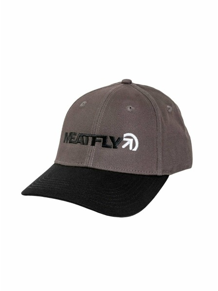 Meatfly Meatfly kšiltovka Zedd Flexfit Dark Grey | Šedá | Velikost