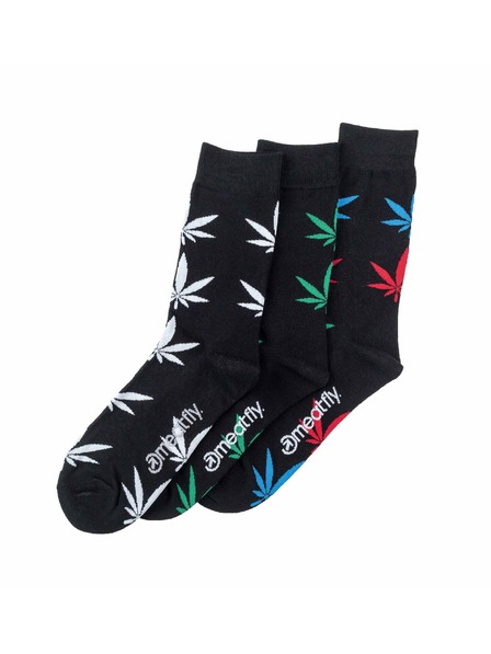 Meatfly Meatfly pánské ponožky Ganja Black Gift Pack | Mnohobarevná | Velikost