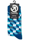 Meatfly Meatfly ponožky Lexy Triple Pack Checkers | Mnohobarevná | Velikost