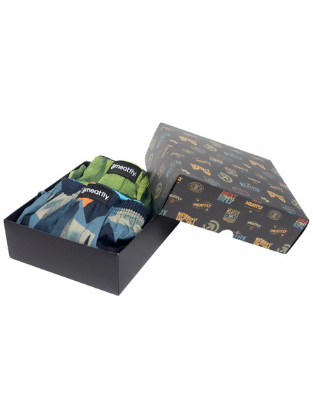 Meatfly Meatfly pánské trenýrky Agostino Shade Gift Pack | Modrá | Velikost